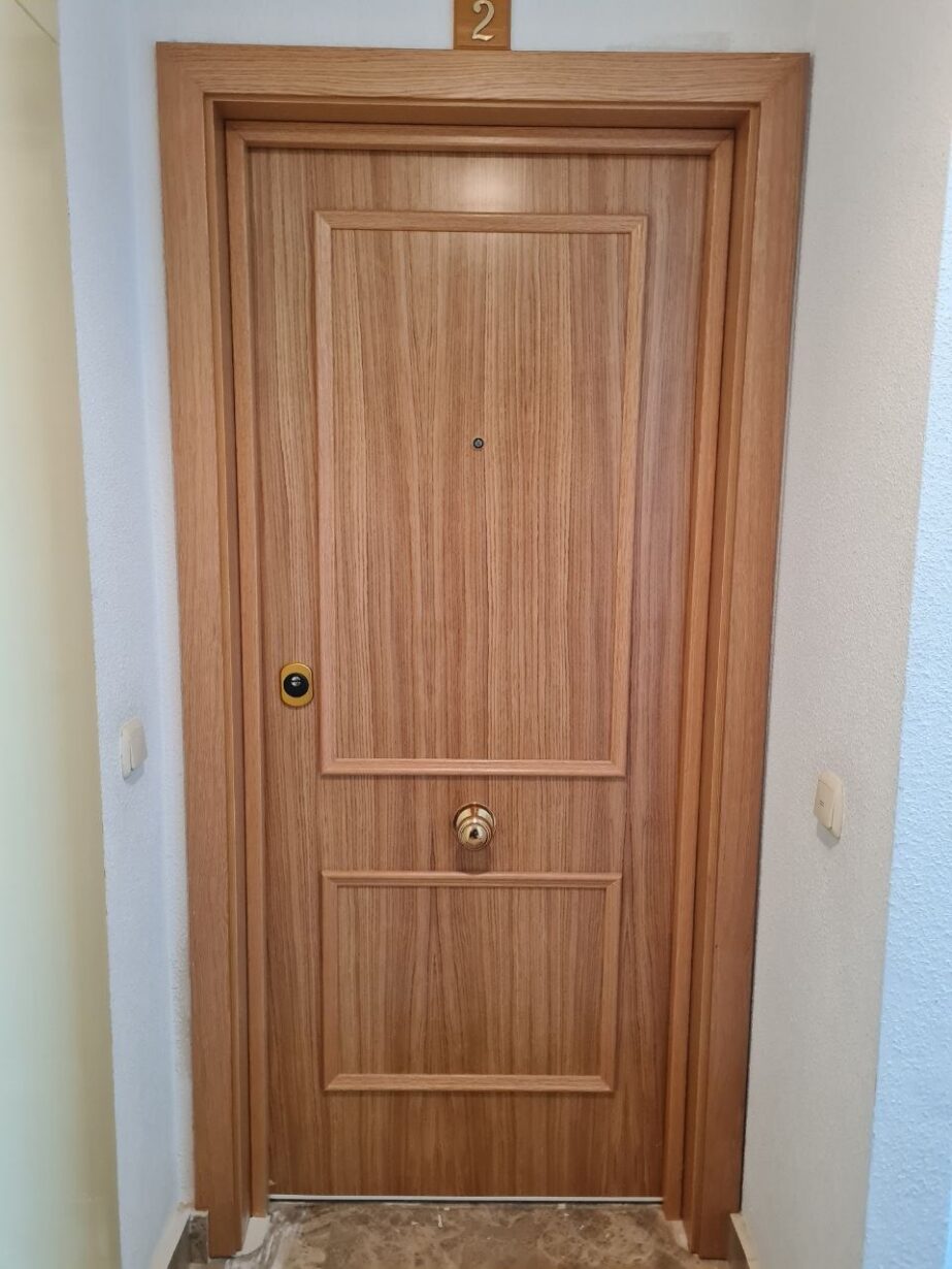 Instalación de puerta blindada en Alcobendas